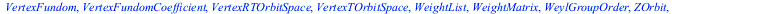 [Base, BigRepGenDiagonal, BigRepGenLinear, BigRepGenMultiplicative, CharTableDiagonal, CharTableLinear, CharTableMultiplicative, ChebyshevArchimedeanSDP, ChebyshevInvariantRewrite, ChebyshevLevel, Coe...